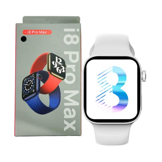 Smartwatch I8 Pro Max 1.75" 300mAh White Smartwatch I8 Pro Max 1.75" 300mAh White